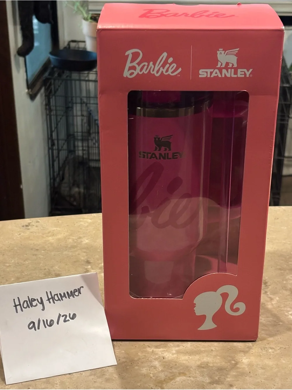 BNIB Limited Edition Barbie x Stanley 40 oz 